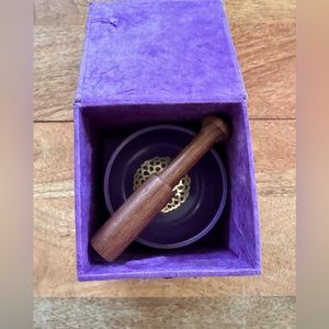 Tibetan singing bowl set